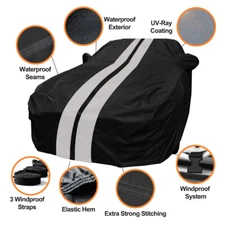 6 Layer CUSTOM FIT Ford Mustang GT Car Cover Outdoor 100% Waterproof Heavy Duty