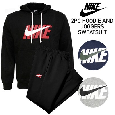 Nike Men's Pullover Fleece Hoodie and 