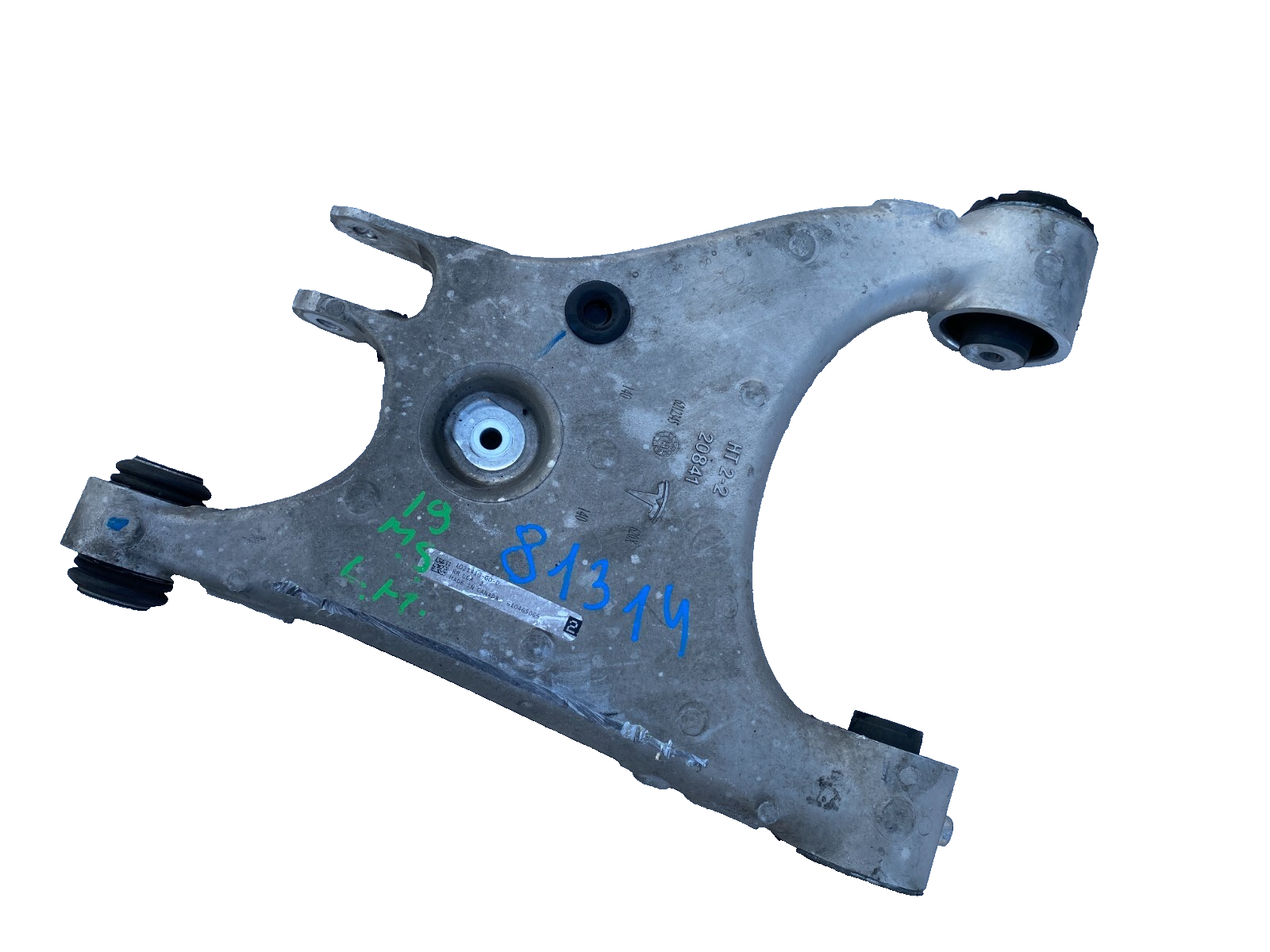 ⭕ 12-20 Model S Rear Driver Side Suspension Lower Control Arm Left 1021416-00-D