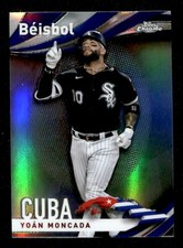 2021 Topps Chrome Beisbol Yoan Moncada Chicago White Sox #B-11
