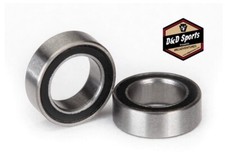Traxxas 5114A - Ball Bearings, Black Rubber Sealed, 5x8x2.5mm (2)