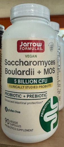 Jarrow Formulas Saccharomyces Boulardii + Mos 90 Veg Caps - Image 4