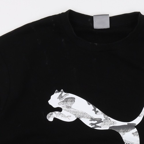Sudadera Pullover Puma XL Negra Para Hombre - Diseño Gráfico Logo - Imagen 12 de 12