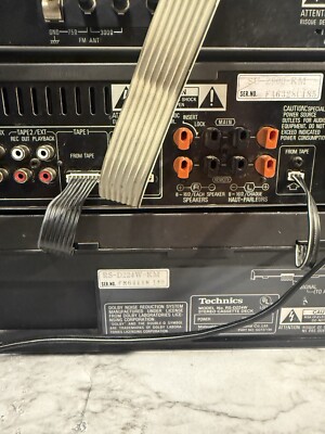 Technics Amplifier Tuner Cassette Equalizer SU-Z900 ST-Z990 RS