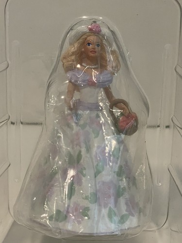 Hallmark Keepsake Ornament 1995 Springtime Barbie Floral - Picture 5 of 5