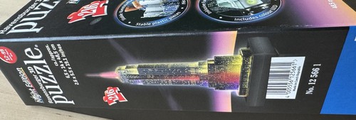 New York Empire State Building 3D Puzzle Night Edition 216 Pieces New Open Box - Picture 6 of 7