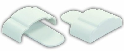 3/4 x 3/4 x 3/8 JR Products 49615 Full Extrusion End Cap Set 3/4 x 3/4 x 3/8 JR Products 49615 Full Extrusion End Cap Set