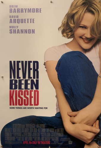 NEVER BEEN KISSED Original One Sheet Movie Poster - 1999