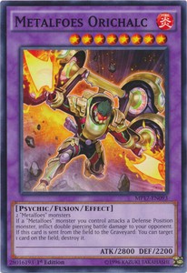 Metalfoes Orichalc - MP17-EN093 - Common - 1st Edition x3 - Lightly Played
