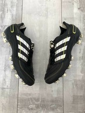 ADIDAS PREDATOR X TRX FG Black White Football Soccer Cleats Boots US8 UK7 1/2