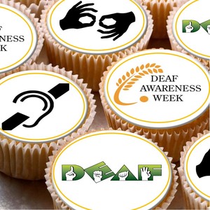 24 Edible Cake Toppers Decorations Raising Money For Deaf
