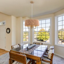 Woven Pendant Light Farmhouse Chandelier Natural Material Woven Hanging Lamp