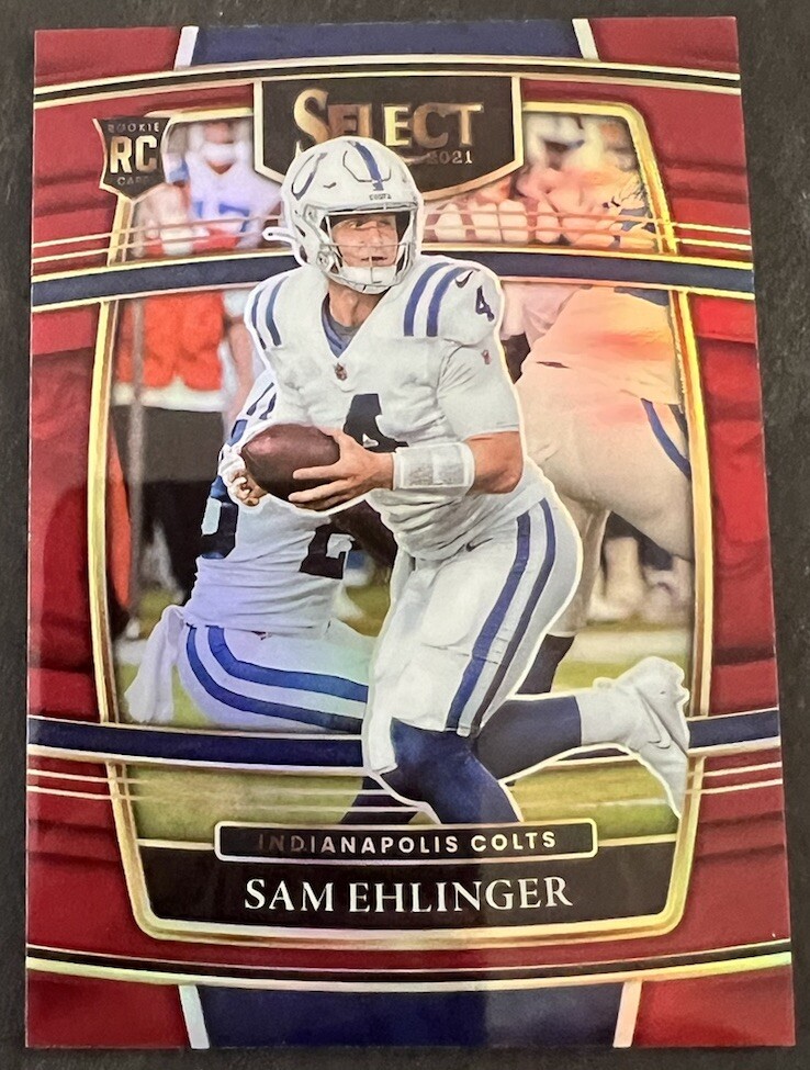 2021 Panini Select Concourse Maroon Prizm 084/149 Sam Ehlinger #98 Rookie RC