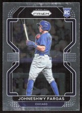 2022 6663A Panini Prizm Johneshwy Fargas Rookie Chicago Cubs #144