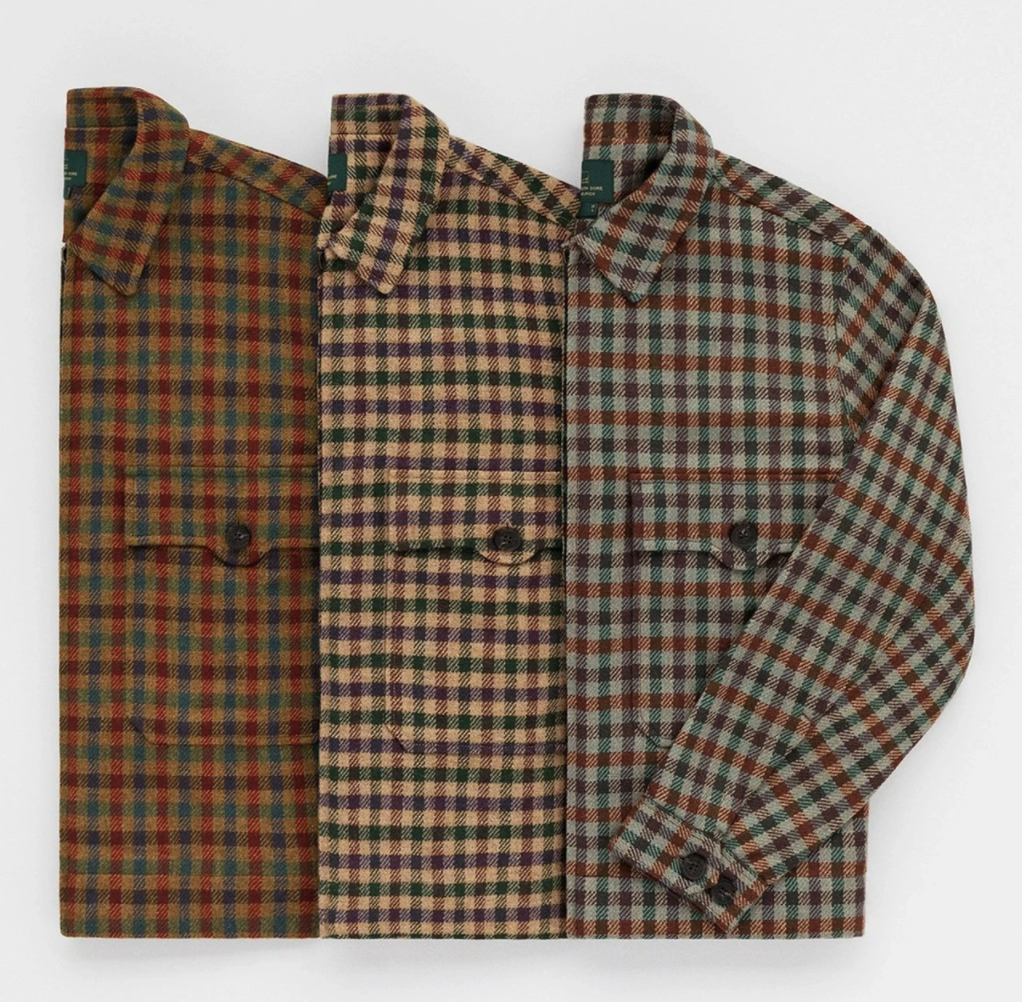 Aime Leon Dore × Woolrich Woolen Mills ALD Wool Flannel Overshirt