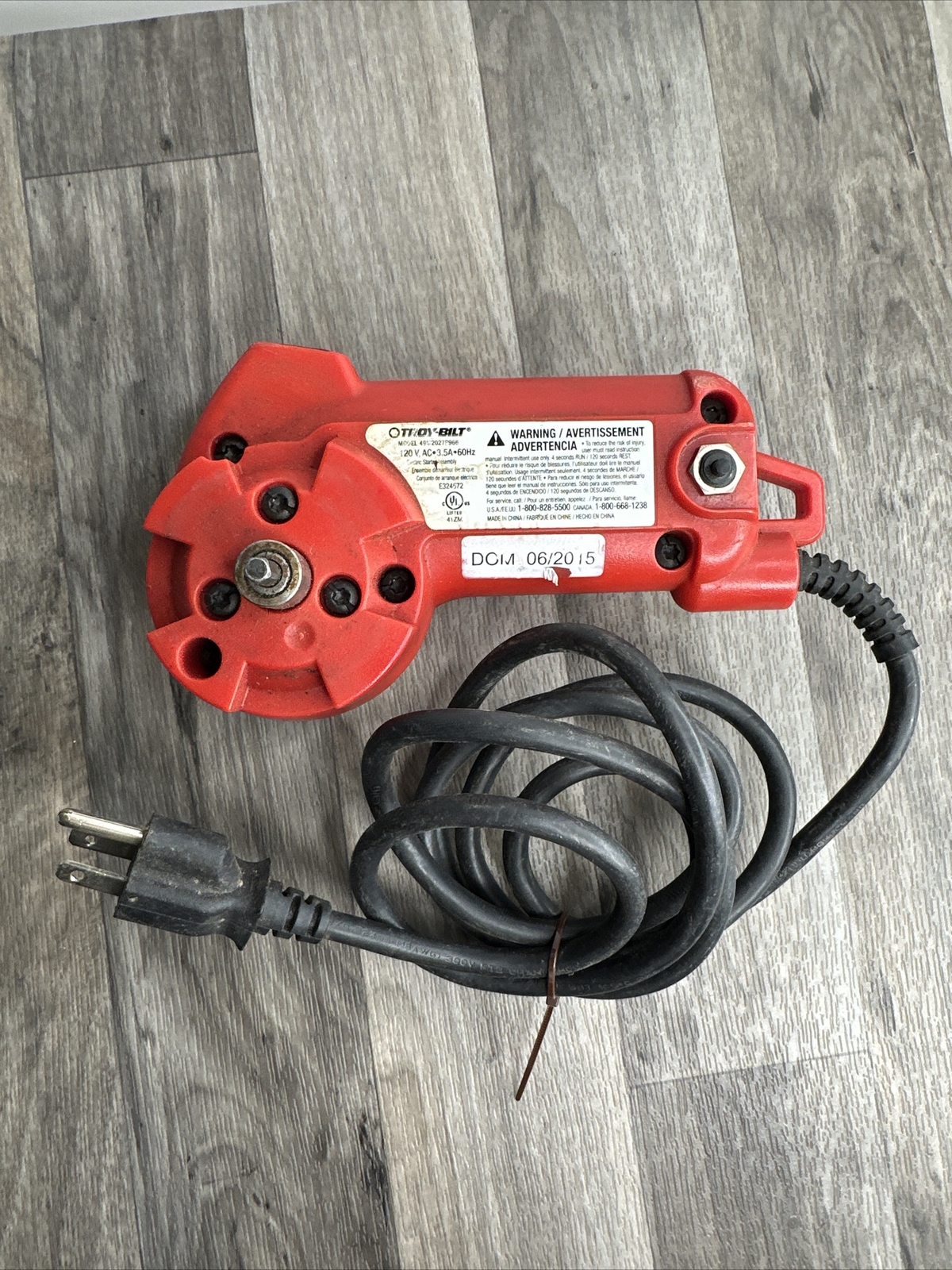 TroyBilt JumpStart Engine Starter Electric Press To Start Ships FREE