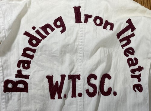 Nation-Alls Hercules White Coveralls 1950s West Texas State College RARE - Picture 11 of 18