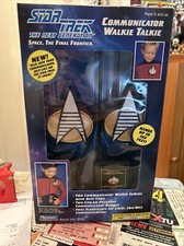 1993 Playmates Star Trek Next Communicator Walkie Talkie NOS 6119 Read Details