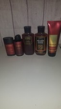 Bath Body Works BOURBON for Men Body Wash, Body Cream Body Spray Gift Set