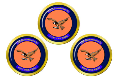 12th Reconnaissance Geschwader USAF Gold Ball Markierer