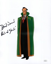 DAVID WARNER Signed Ra's Al Ghul BATMAN ANIMATED SERIES 8x10 Photo JSA COA Cert