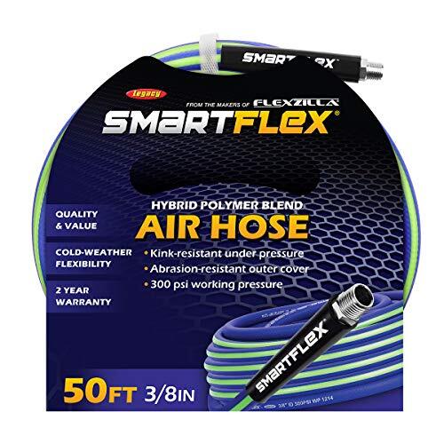 Tubo Acqua Flexzilla SmartFlex 3/8 X 50 Piedi – Bianco, Per Uso Marino/rub - 5