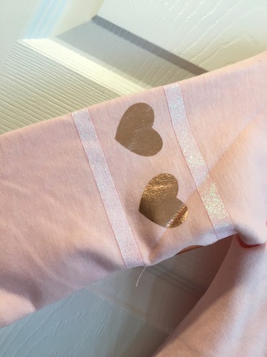 NEU Btween rosa "Love Is All You Need" Hi-Low Hoodie Mädchen Größen 5 & 6 B - Bild 3 von 6