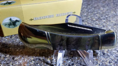 Rough Rider RR344, Imitation Abalone Lockback, 3-1/2'', Single-Blade, NEW