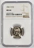 1961 D Jefferson Nickel *** NGC MS 66