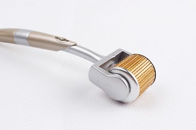 ZGTS® (192 Pins) Titanium Derma Roller 0.5 mm For Face, Body, Deep