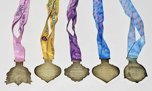 run Disney Glass Slipper Challenge Medals (2013,14,16) + T-shirts (size M) - Picture 14 of 17