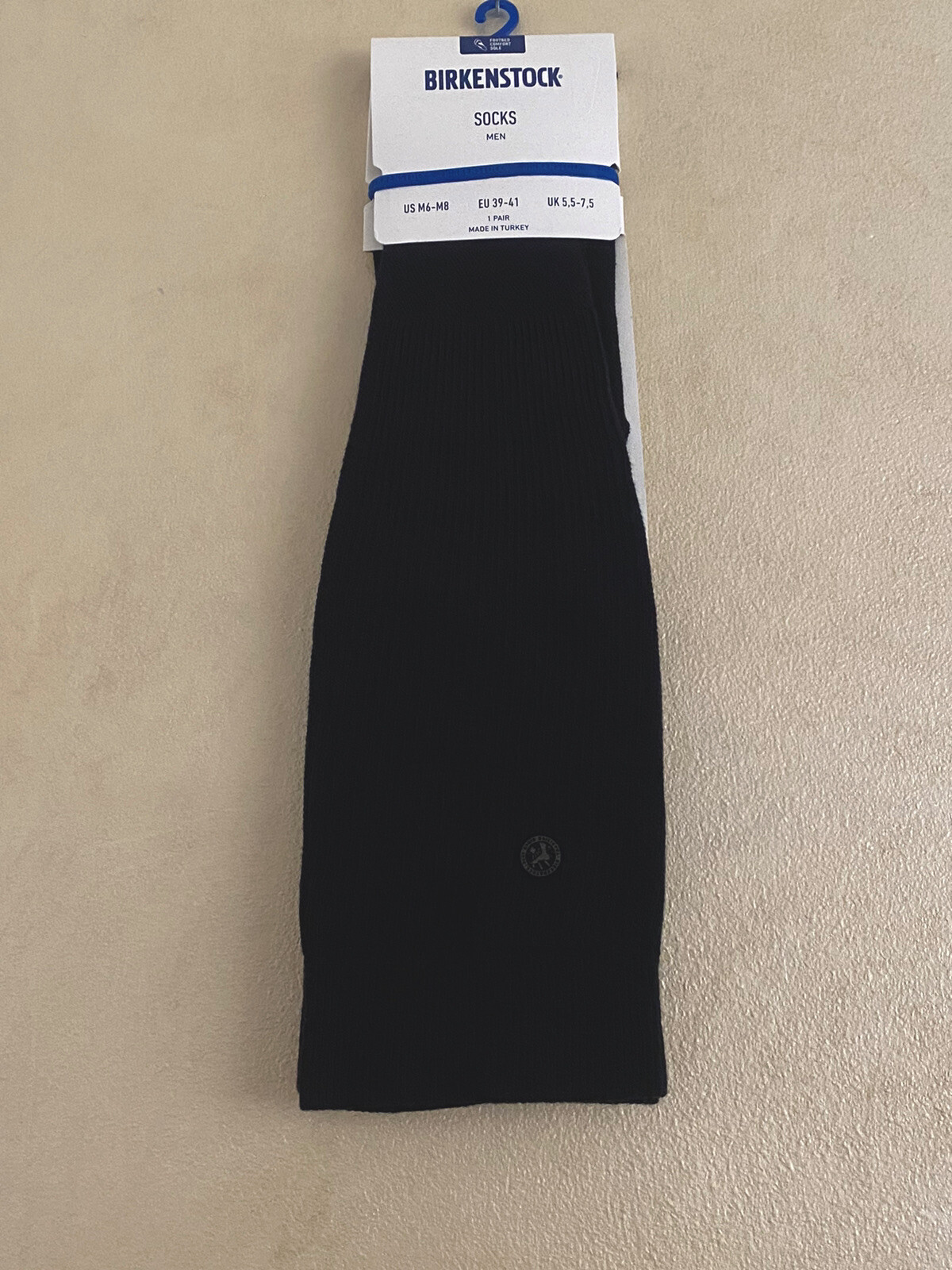 SAOLA BIRKENSTOCK CALZINI COMFORT SUOLA DA UOMO TAGLIA 6 8; 12 14 DUE PAIA $30 00