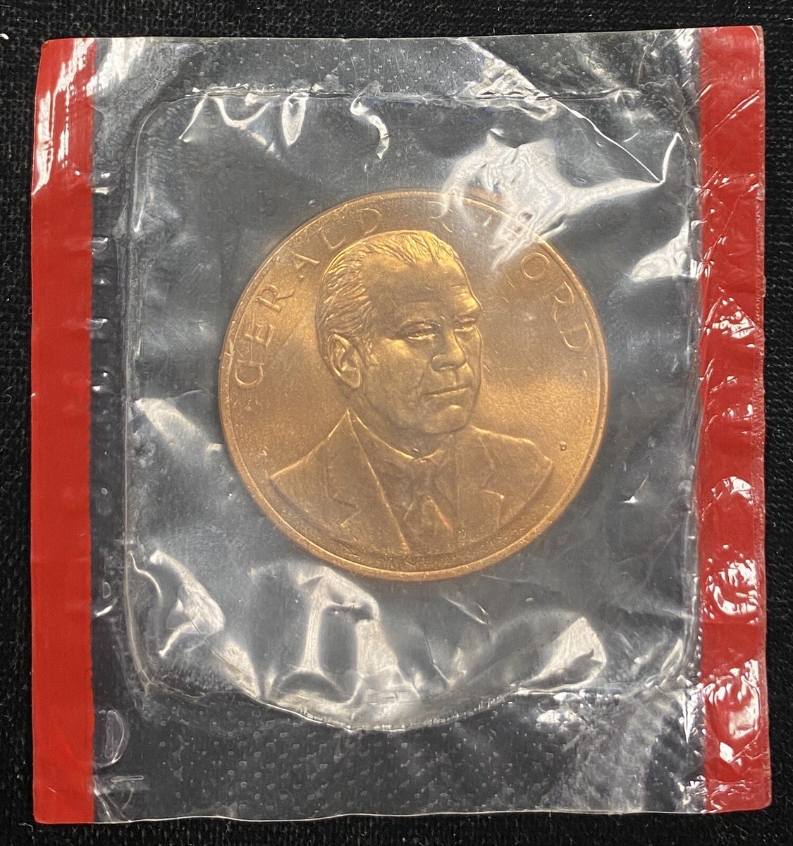 Gerald R. Ford Presidential Inaugural Medal Coin Token In Original