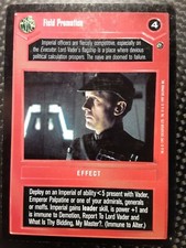 Decipher Star Wars Dagobah CCG RARE BB Lt. Play FIELD PROMOTION