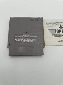 Top Gun: The Second Mission (Nintendo Nes, 1990) W Manual