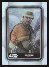 2023 Topps Star Wars Flagship #35 Brasso Silver Rainbow