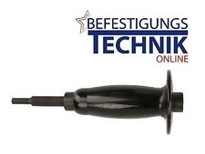 Drive-in tool setting iron with safety handle for drive-in anchor M10 T