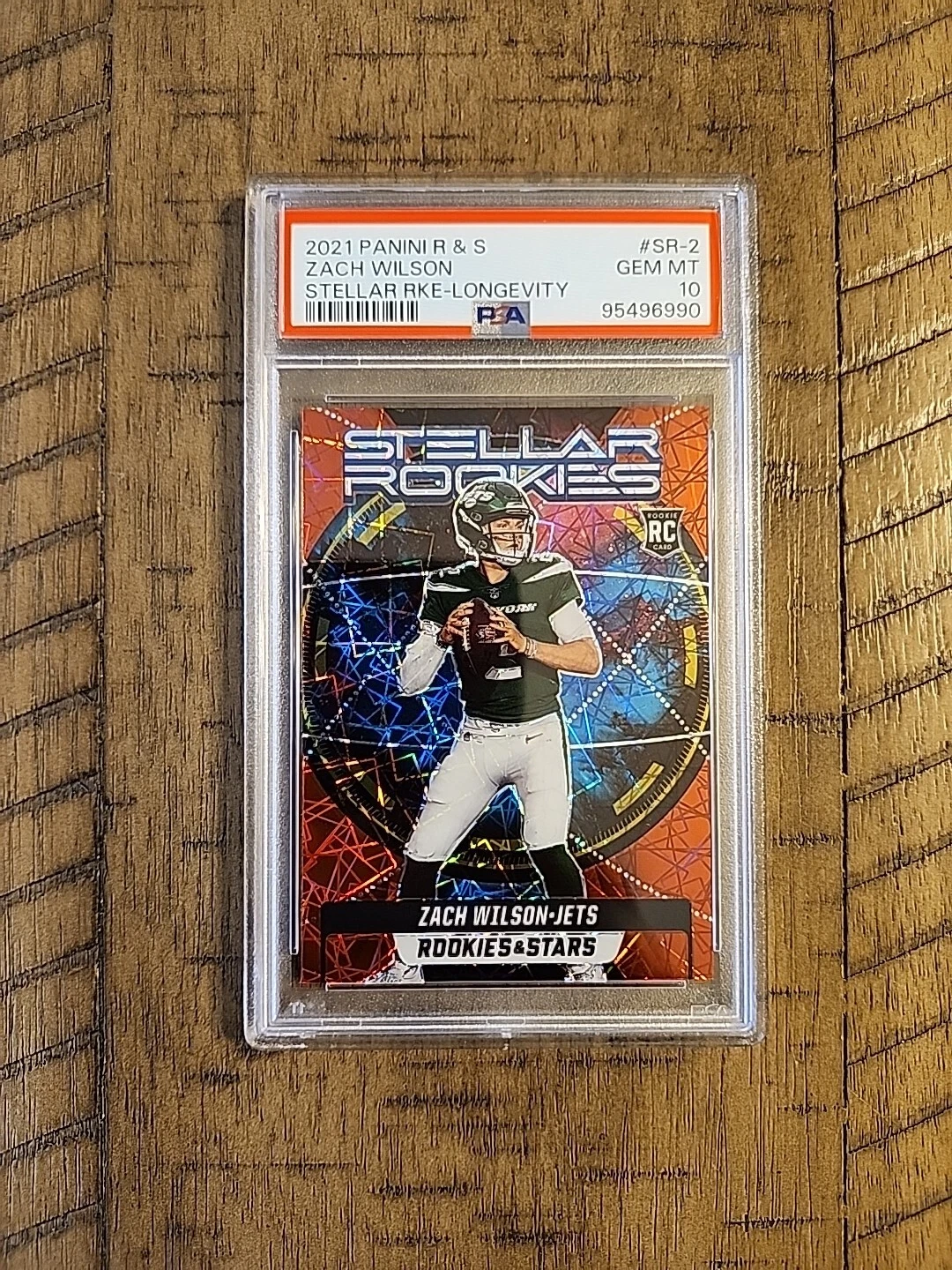 Zach Wilson Panini Rookies & Stars Stellar Rookies #SR2 Longevity