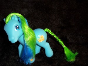 my little pony blue hair