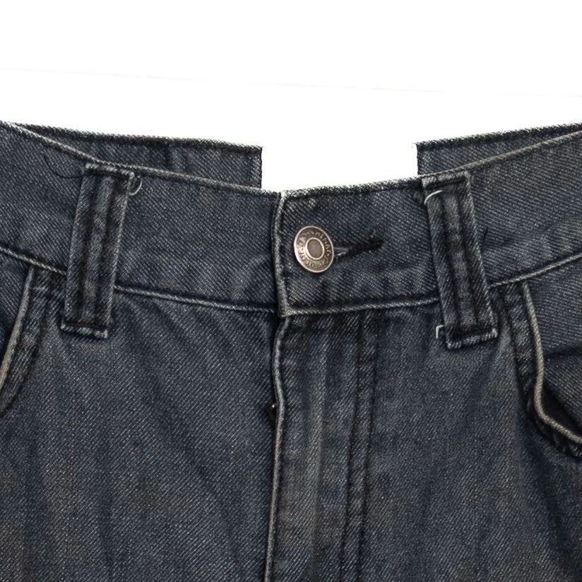 Pantalones de mezclilla negros de pierna recta John Henry para hombre talla 29 x 30 Foto 2 de 4