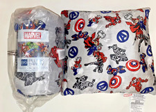 The Big One Throw Blanket Marvel 5ft x 6ft and Pillow Set