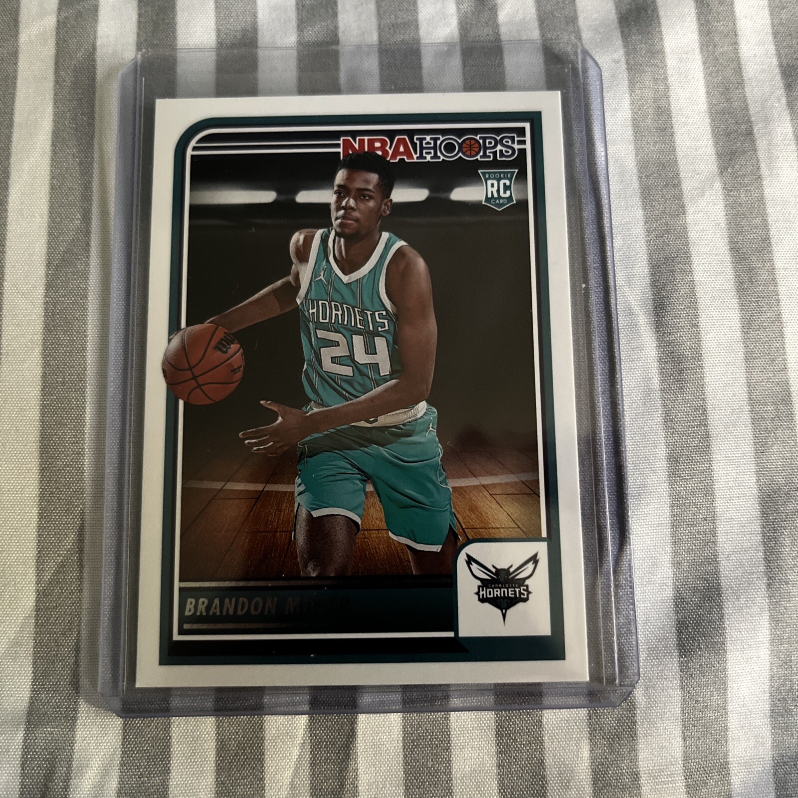 2023-24 Panini NBA Hoops Brandon Miller Rookie RC #272 Hornets