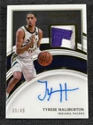 2021-22 Panini Immaculate Basketball Tyrese Haliburton Gold Patch Auto /49
