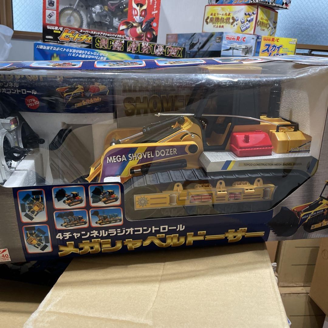 MEGA SHOVEL DOZER 4チャンネルラジオコントロール Mega Shovel Dozer 4-Channel Radio Control | eBay
