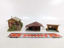 DQ951-1 3x Faller H0 1:87 Model 138 Wartestelle 293 Mountain Hut 294 Berg-Haus