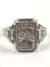 "Westwall" Fingerring in gutem Zustand, H&ouml;he 15mm