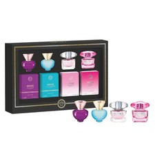 Versace Women's Miniature Fragrance Collection Gift Set for Her Mini 4 x 5ml New