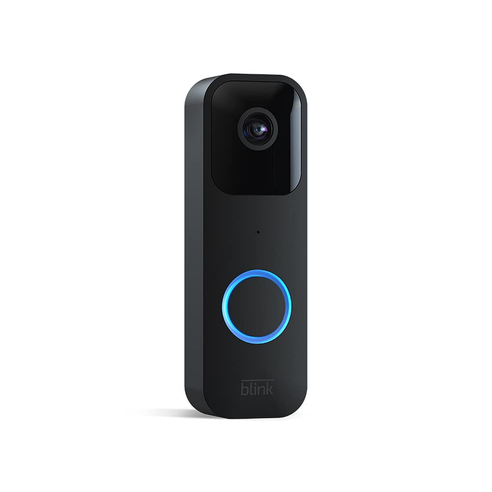 Blink Video Doorbell with two-way audio HD video motion alerts and chime  -image