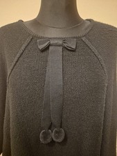 Strick Oberteil Schleife, Damen Größe 40/42