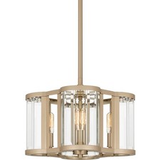 Quoizel QP6193 Renee 4 Light 15"W Multi Light Pendant - Bronze